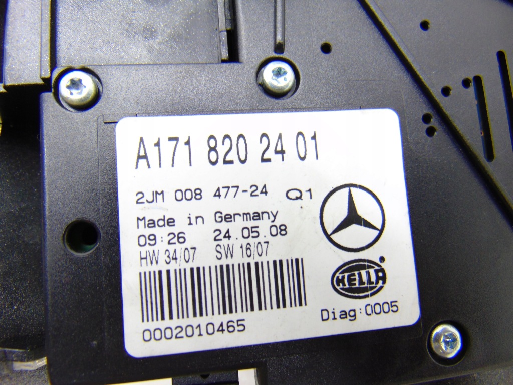 фото №5, Лампа освітлення салону кабіни mercedes slk r171 w171 lift a1718202401