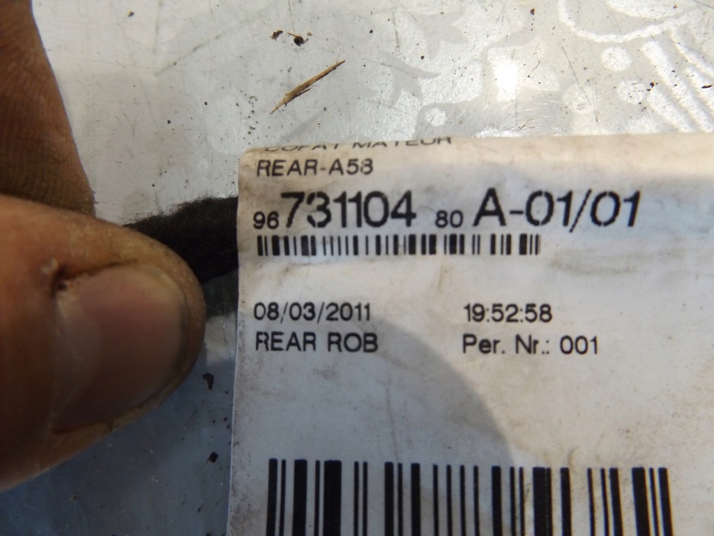 фото №5, C3 picasso жгут дверь правый задняя 9673110480