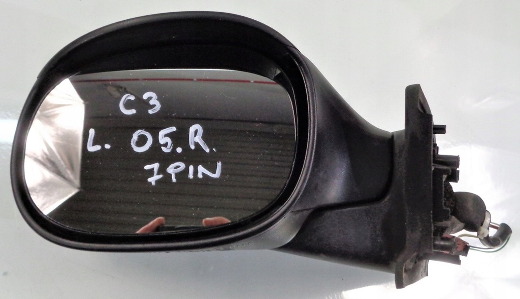 фото №1, Citroen c3 i 05 r зеркало левая перед 7 pin eu