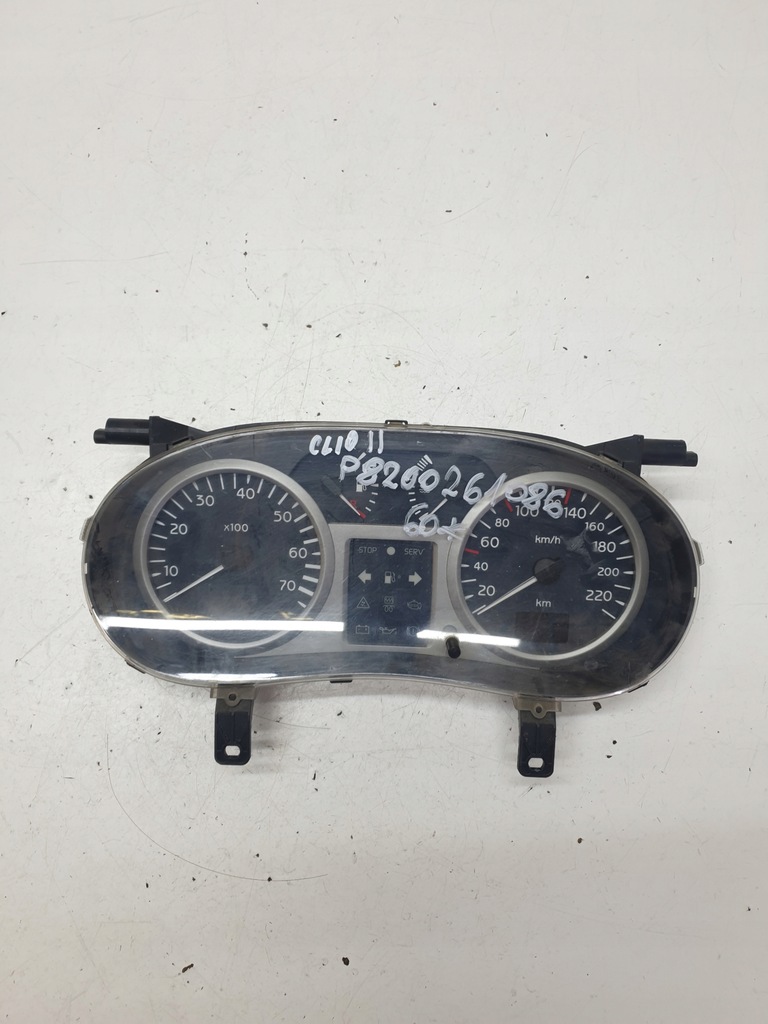 фото №1, Счетчик приборы renault clio ii p8200261086