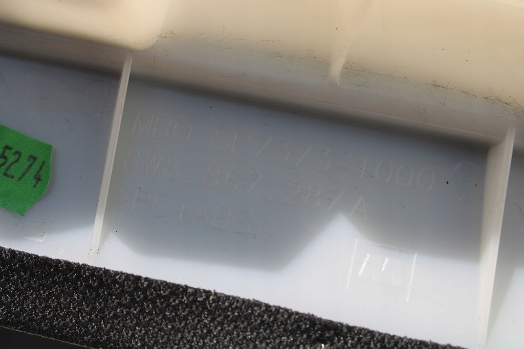 фото №12, Audi a5 sportback стойки блок двигателя a+b+c+d 8w8867233g обивка 8w8867243 + sł