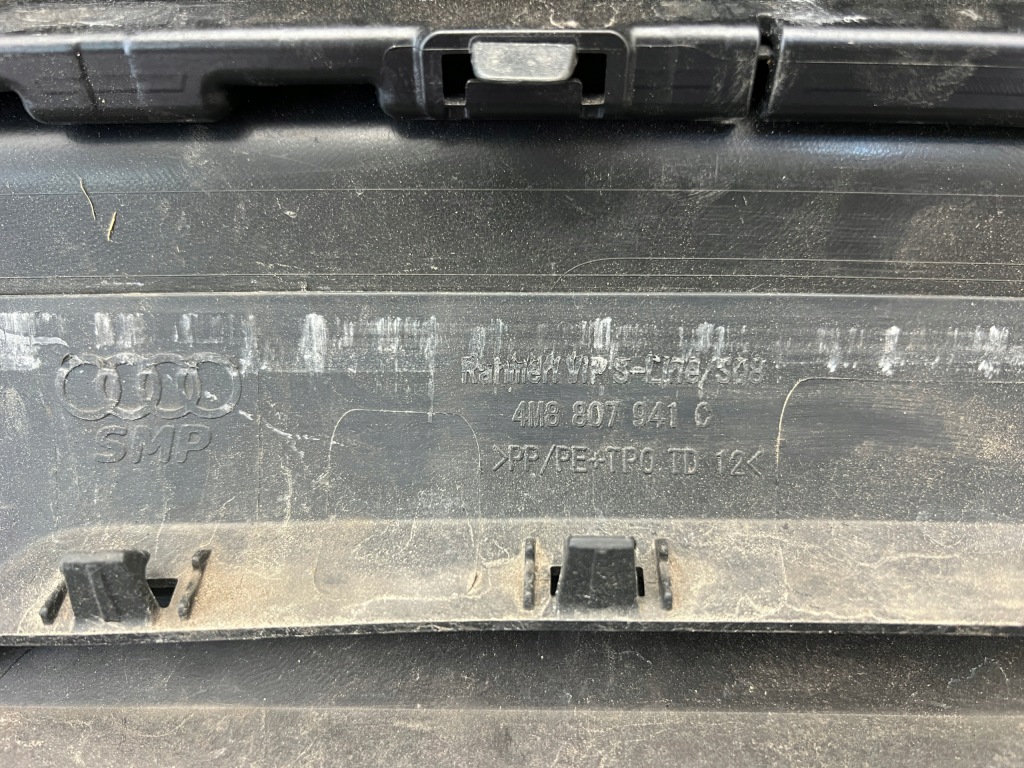 фото №8, Audi q8 4m8 s-line накладка бампера заднего задняя диффузор спойлер 18-