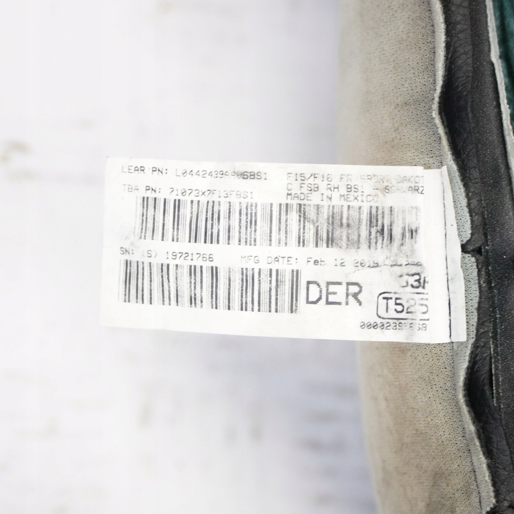 Bmw f15 f16 обшивка спинка сиденье перед правый подогреваемый кожа czarna в Украине