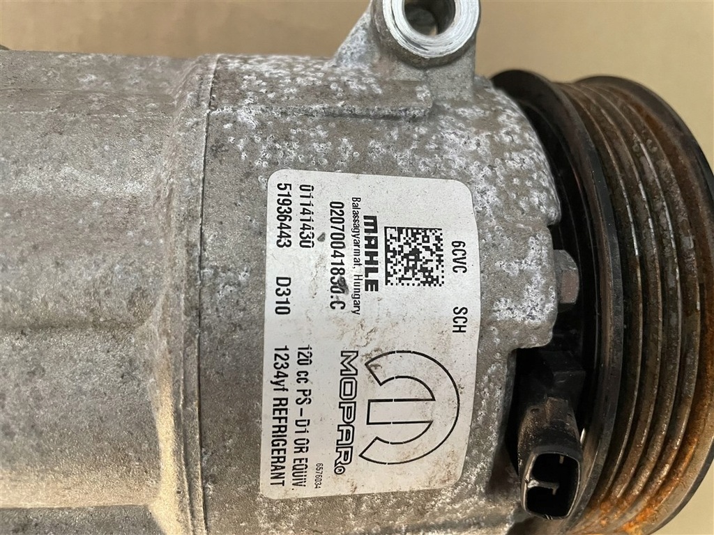 фото №5, Насос компрессор компрессор кондиционер 1.4 t turbo jeep renegade 14-18r 2017r