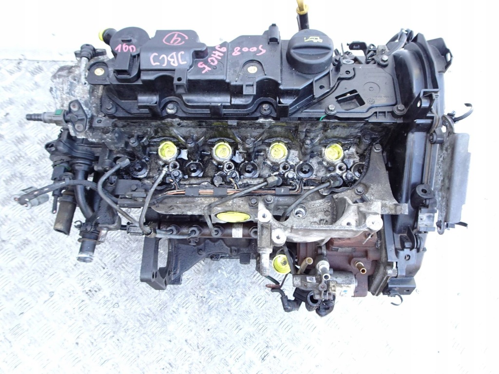 Двигатель + насос citroen peugeot 1.6 e-hdi 9h05 с Разборки