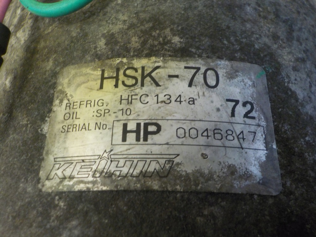 фото №5, Insight jazz 1.3 гибрид ima 11r 88km lda3 компрессор кондиционера hfc134a