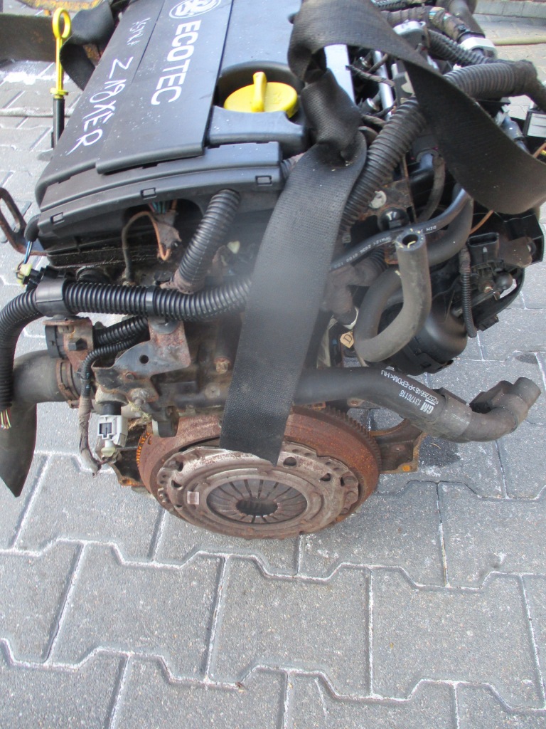 Двигатель 1.8 b 16v opel astra vectra zafira meriva z18xer стойку комплектный Недорого