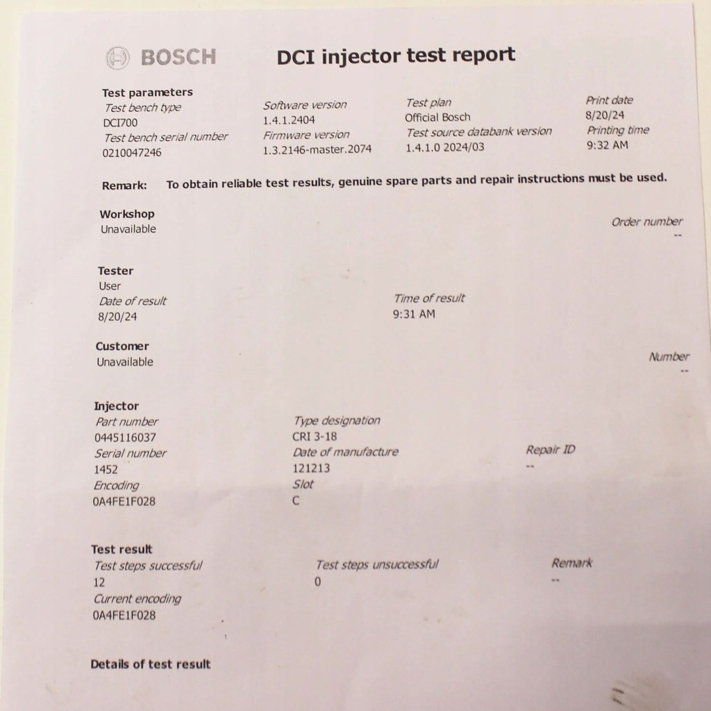 фото №7, Land rover range rover l405 2014 форсунка топлива ah4q9k546ba