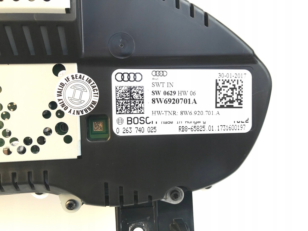 фото №6, Счетчик 8w6920701a audi a5 f5 8w дизель пробег 27000km