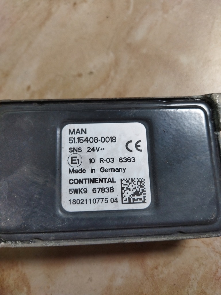 фото №4, Датчик датчик nox man tgx tgs tga 51154080018