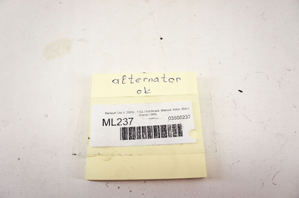 фото №5, Ml237 renault clio v 1.5d генератор 231003676r