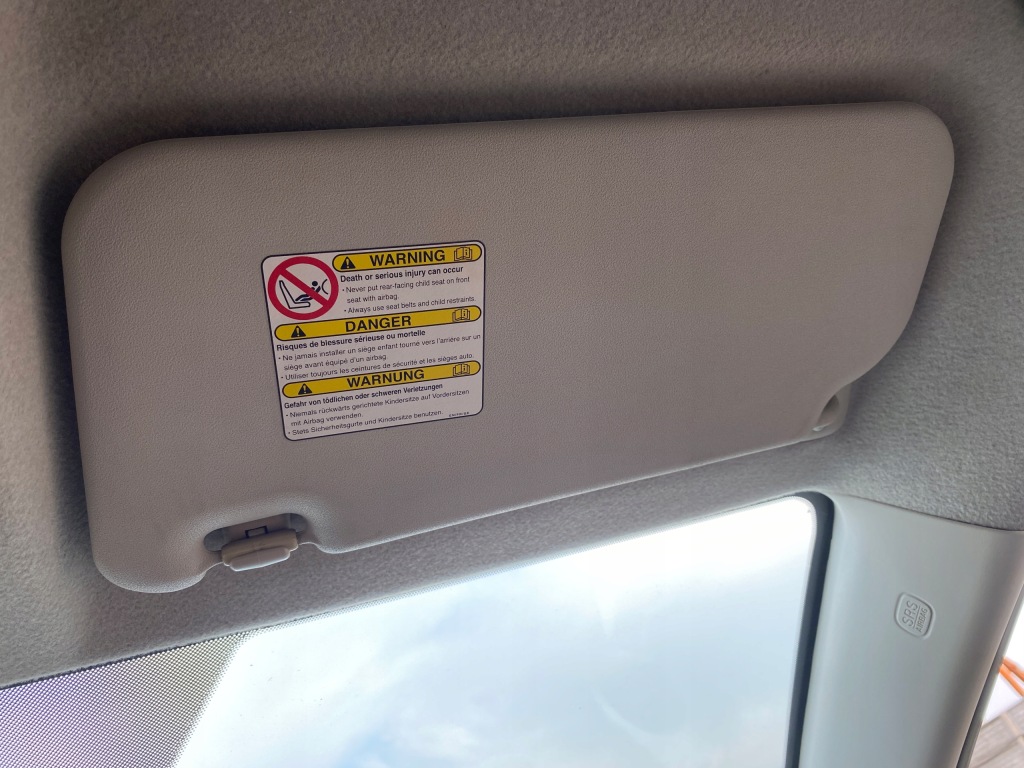 Купить Mazda 2 ii 07-15 защита солнцезащитная правая пассажира солцезащитный козырёк