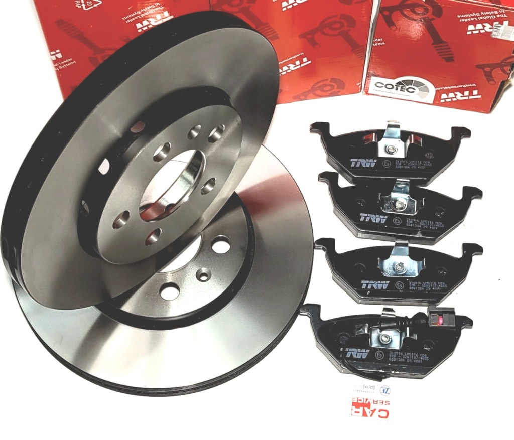 Купить Trw тормозные диски + тормозные колодки перед df6019s gdb1683 ford mondeo mk4 iv galaxy ii