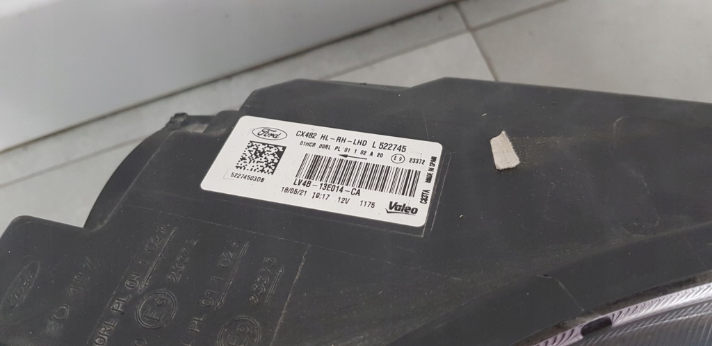 Ford kuga mk3 фара правый перед full led lv4b-13e014-ca Цена