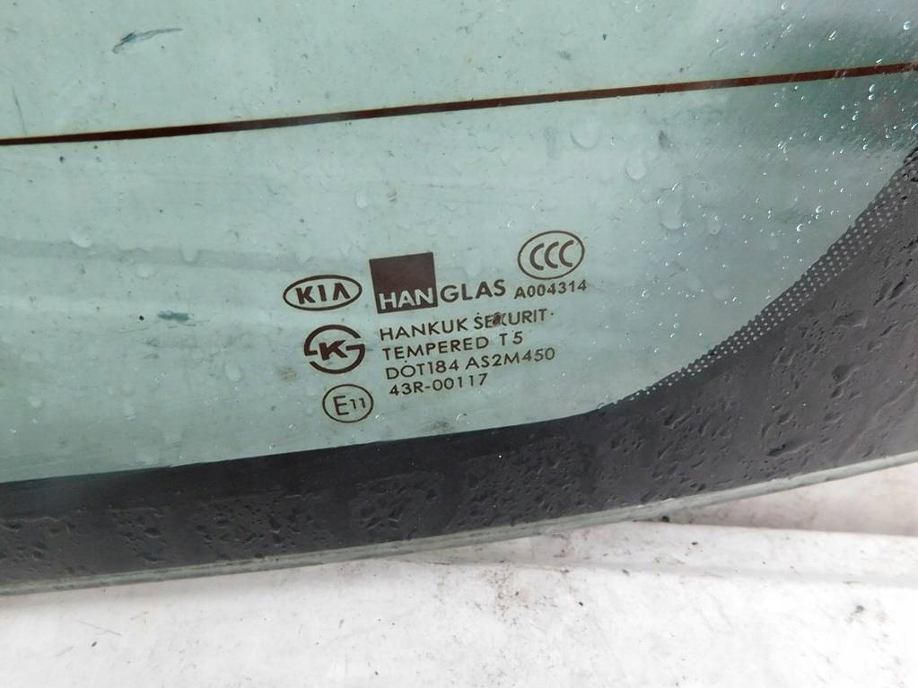 фото №6, Kia sorento i 2009r стекло с крышки задняя