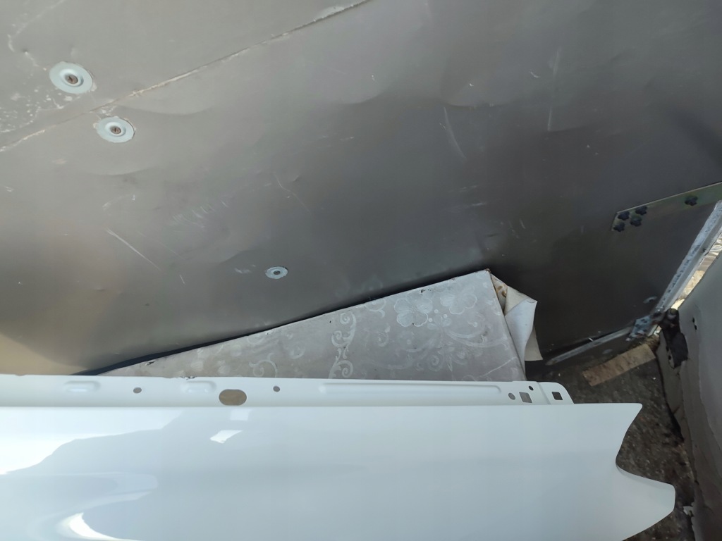 фото №9, Крила правий aluminiowy bmw 7 g11 g12 przedlift лак a300 alpineweiss