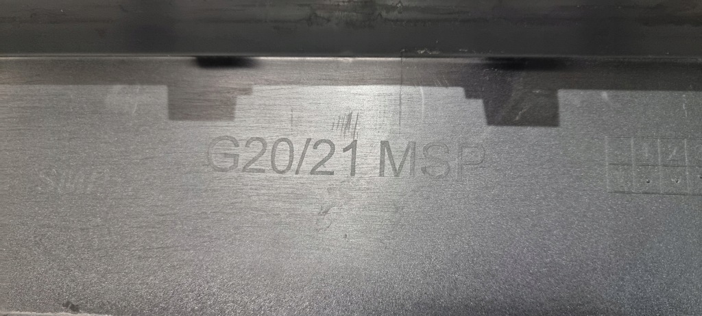 фото №9, Диффузор накладка бампера задняя bmw 3 g20 g21 m-pakiet 19-22