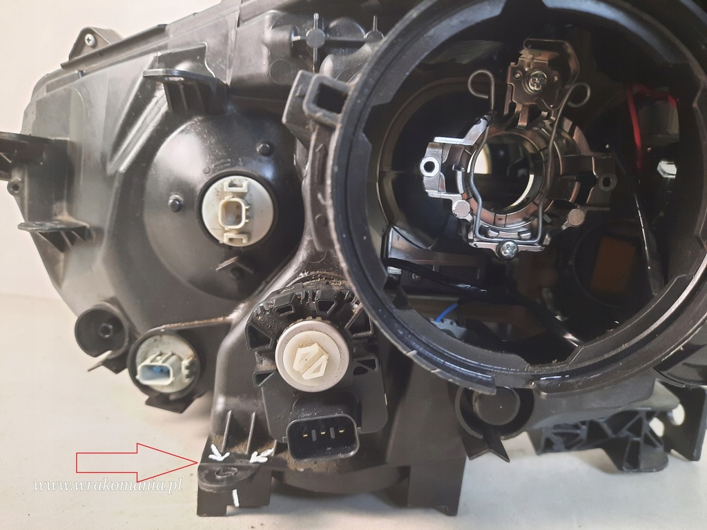 фото №9, Honda cr-v iv 4 фара правий лампа правий перед w0780 лінза