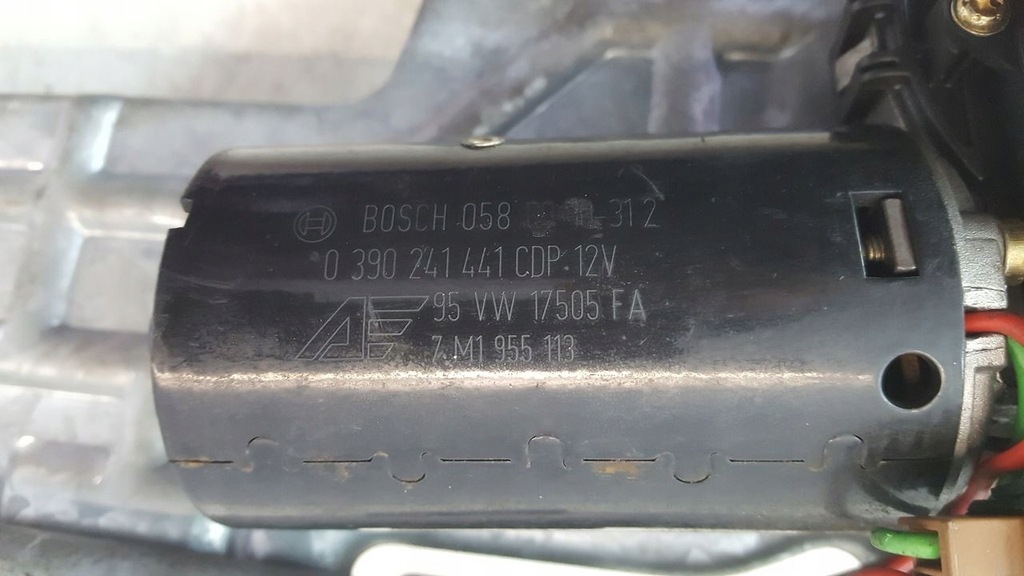 фото №7, Механізм двірник vw sharan 1,9 tdi