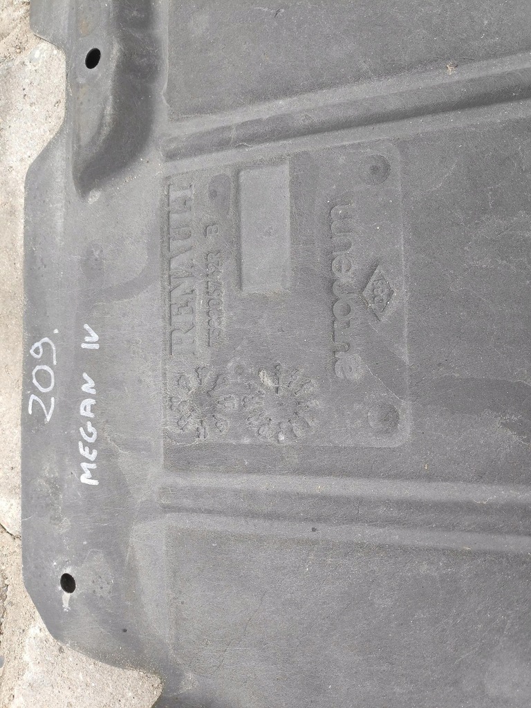 фото №5, Захист нижня двигуна плита pod двигун renault megane iv 758906742r