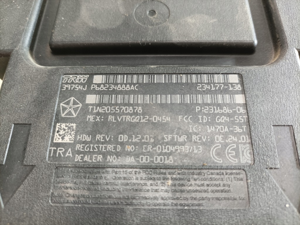 фото №7, Dodge ram 1500 09- приймач пульта модуль usa