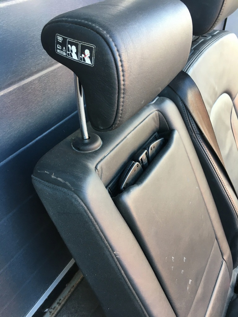 фото №11, Заднее сиденье задняя задняя 2 ряд audi q7 4l