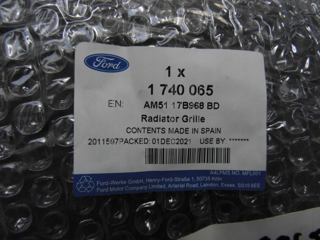 фото №12, Решітка бампера нижня focus c-max cb7 2010-2015 _ 1740065 _ am51-17b968-bd