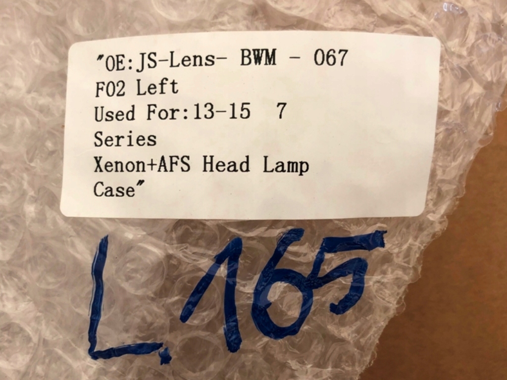 фото №11, Корпус вкладиш лампи ксенон afs ліва передня do bmw seria 7 f01 f02 lift