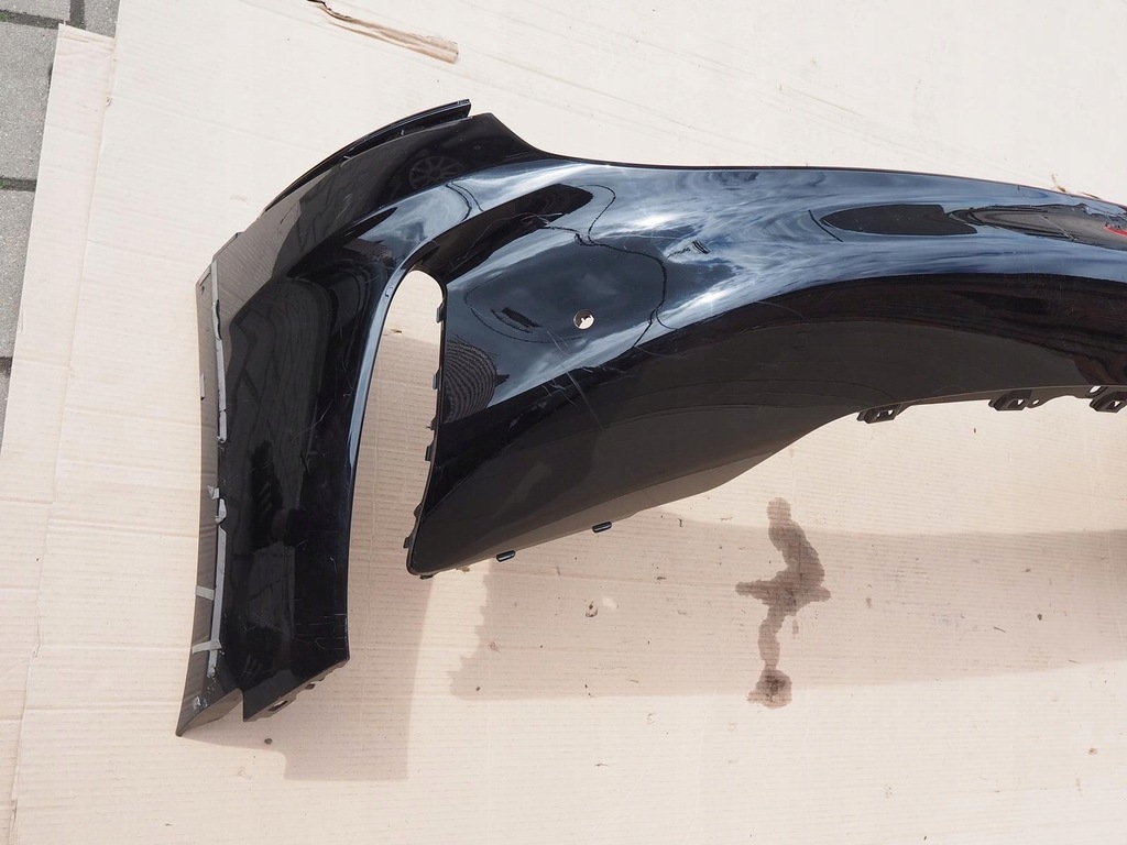 фото №9, Porsche taycan 9j1 бампер перед передний