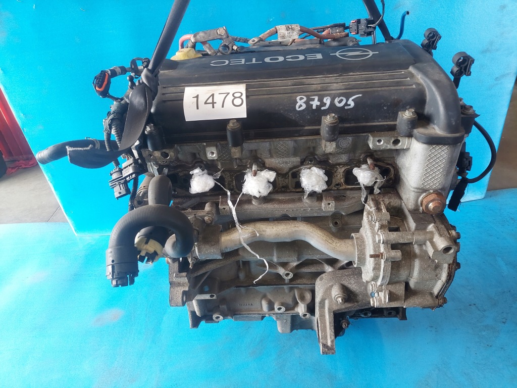 Двигатель opel zafira b 2.2 16v z22yh 200.635 km с Разборки