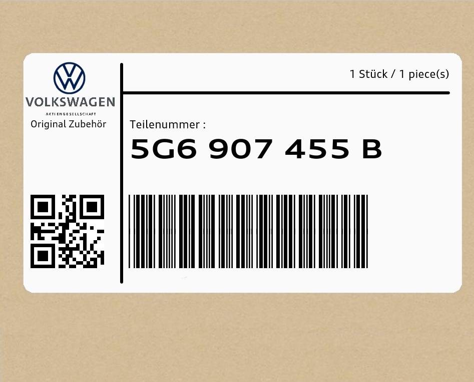 фото №1, Кронштейн 5g6907455b vw golf
