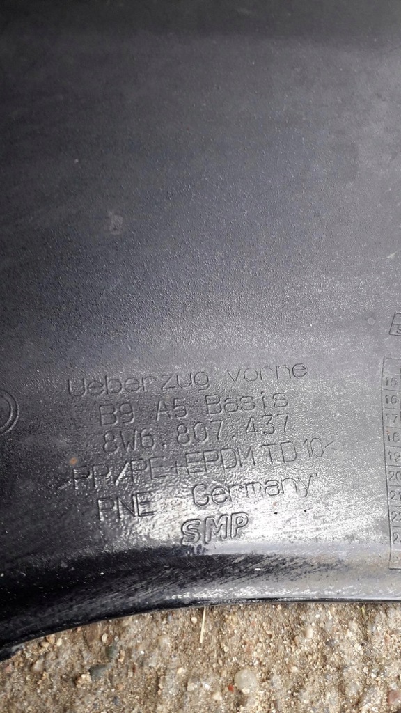 фото №10, Бампер audi a5 8w6 перед передний pdc 2016-