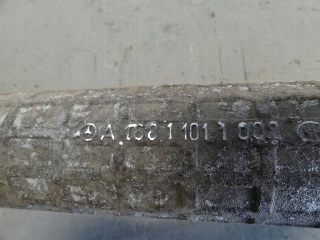 Mb a-klasa w168 1.4 b 2003 рейка рульова трансмісія a16811011002 Зі Шроту