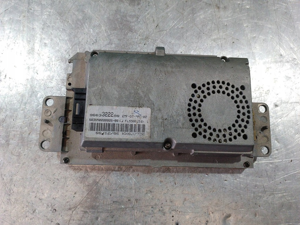 фото №6, Дисплей навигации peugeot 607 9663322280