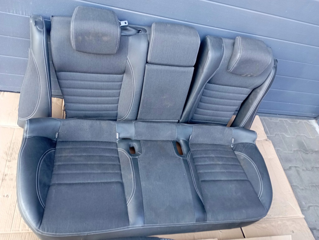 фото №10, Renault laguna iii 3 kombi сидіння комплект напівшкіра europa