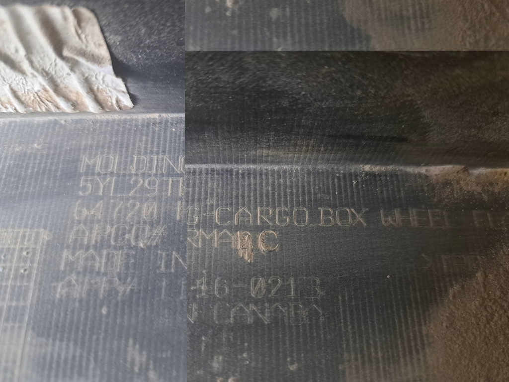 фото №9, Dodge ram 5yl29trmabc молдинг левый задняя задняя левая