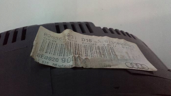 фото №9, Лічильник audi a4 b6 2,0 b 8e0920900rx