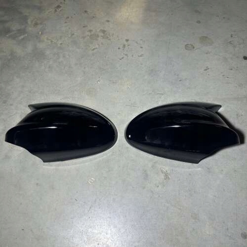 фото №6, Bmw seria 3 e90 2005-2007 защита зеркал боковых крышка блестящий czarna autovision