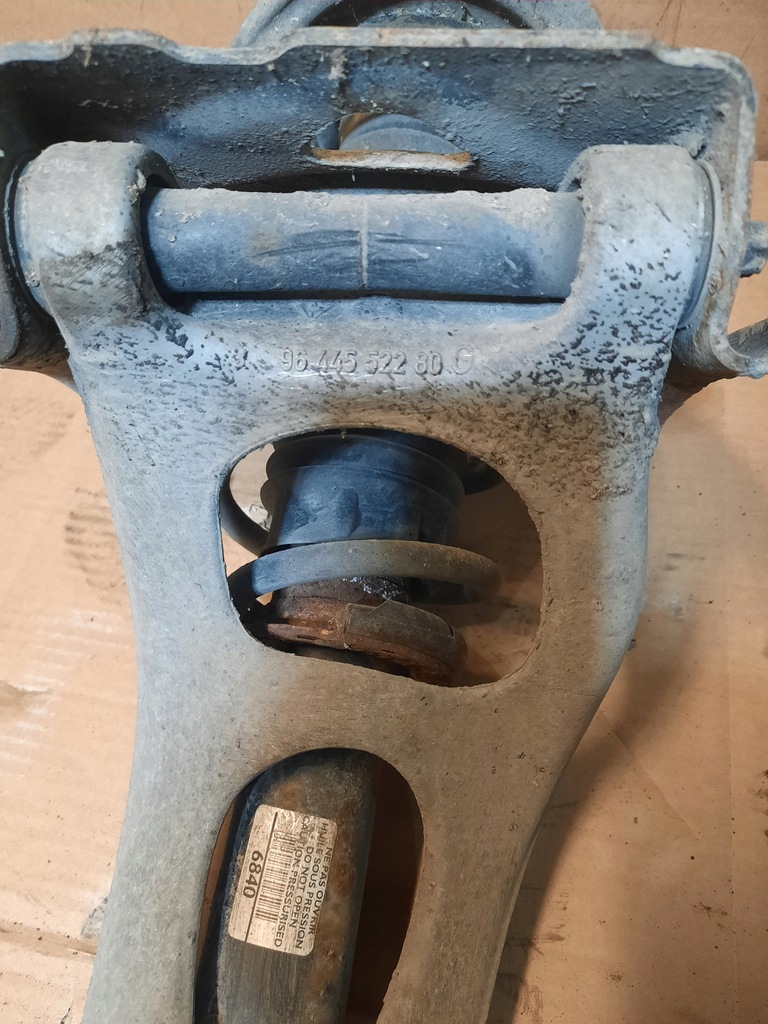 фото №7, Амортизатор амортизационная стойка поворотный кулак левый перед peugeot 407 1.8b 85kw