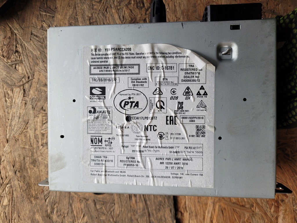 фото №5, Радіо навігація касета citroen c3 iii