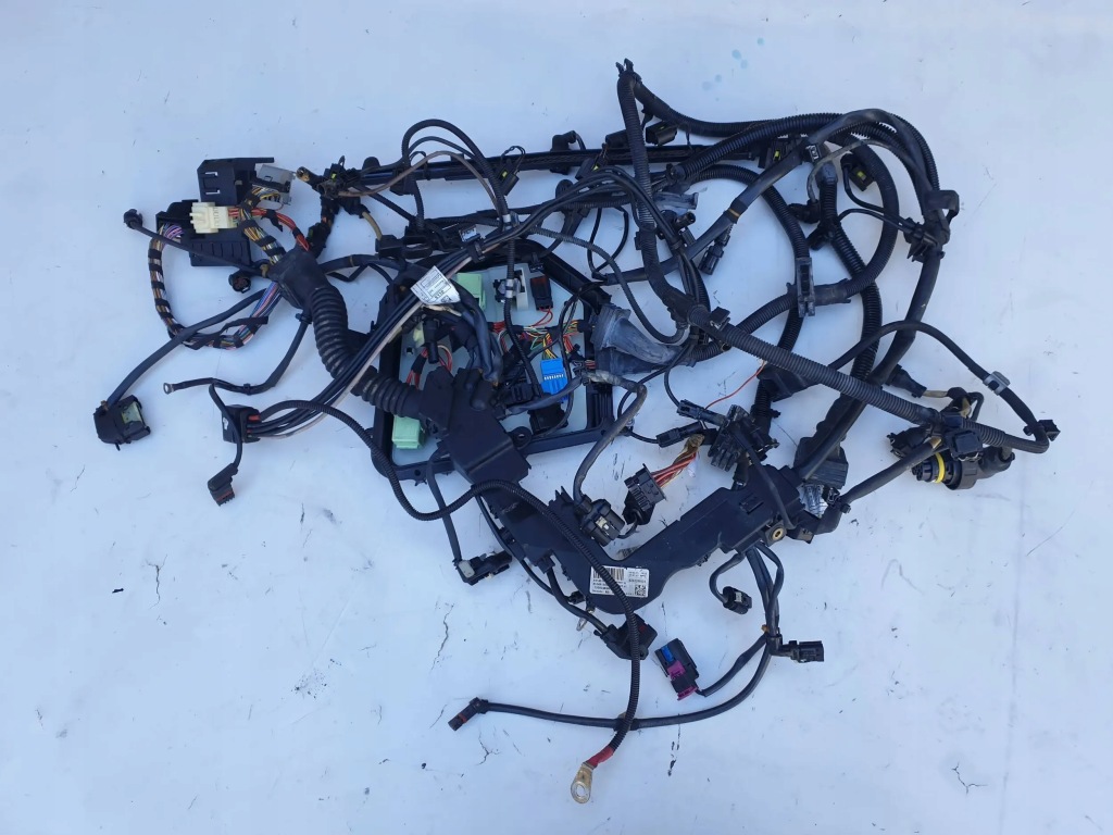 Купить Bmw f10 f11 550d электропроводка двигателя 8514916