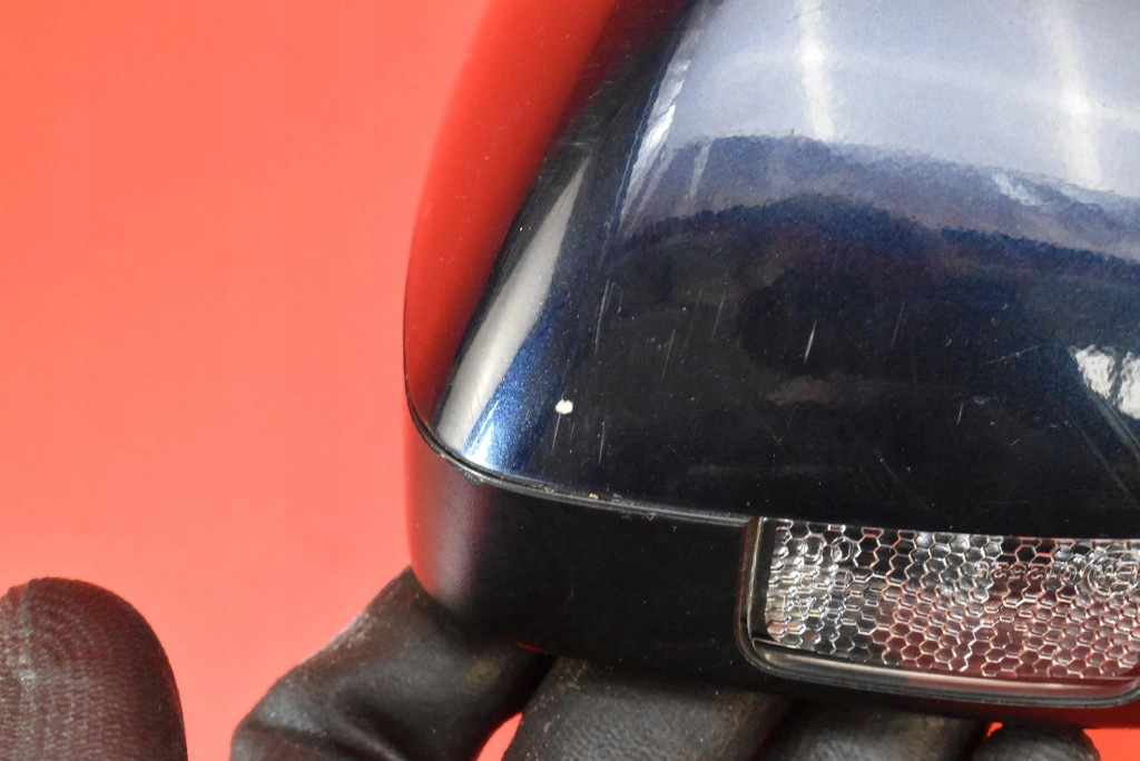 фото №11, Зеркало правое granatowe uk 024228 mazda 3 3 iii bm 13-16 8 pin