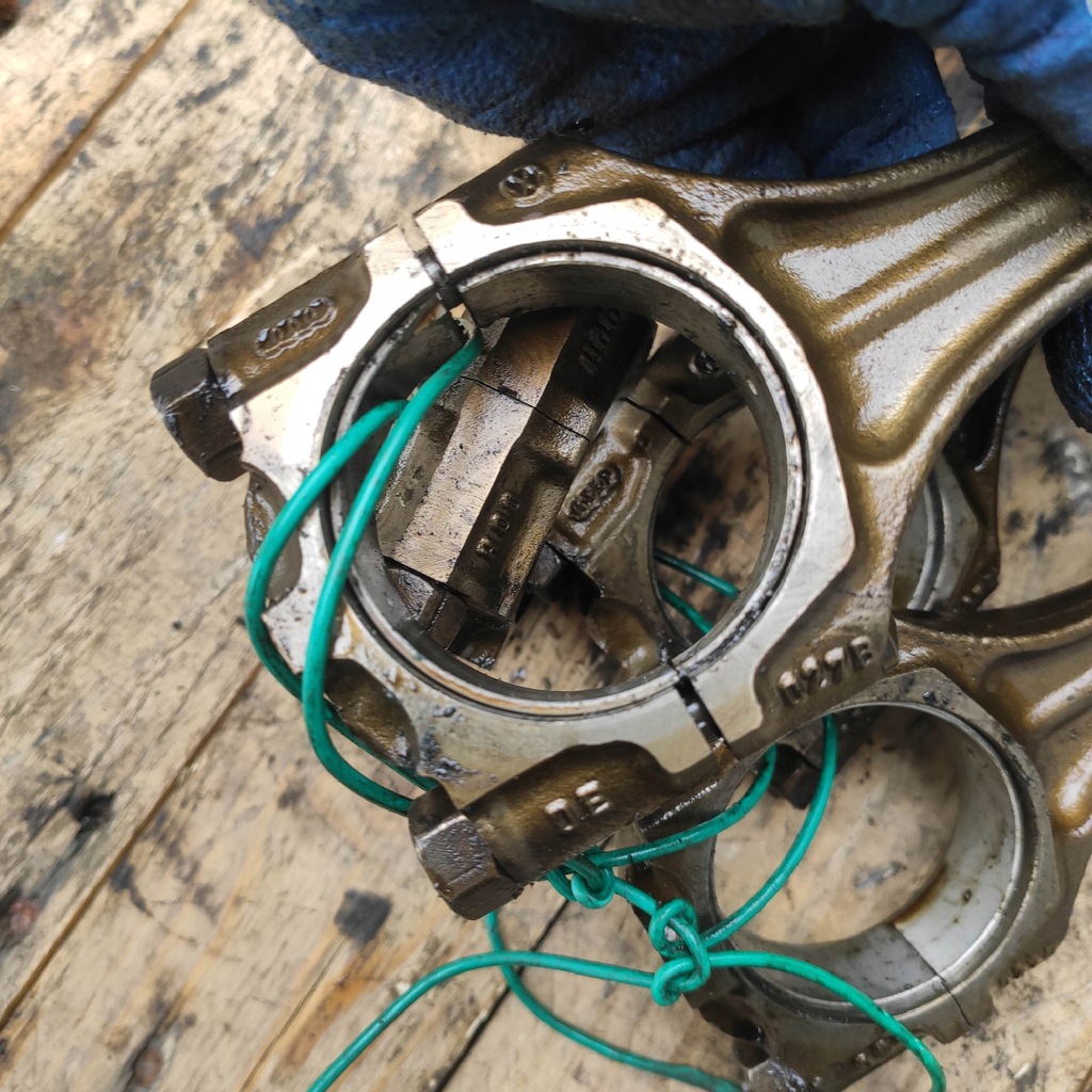 фото №8, Поршень шатун 027b audi vw 1.8 20v