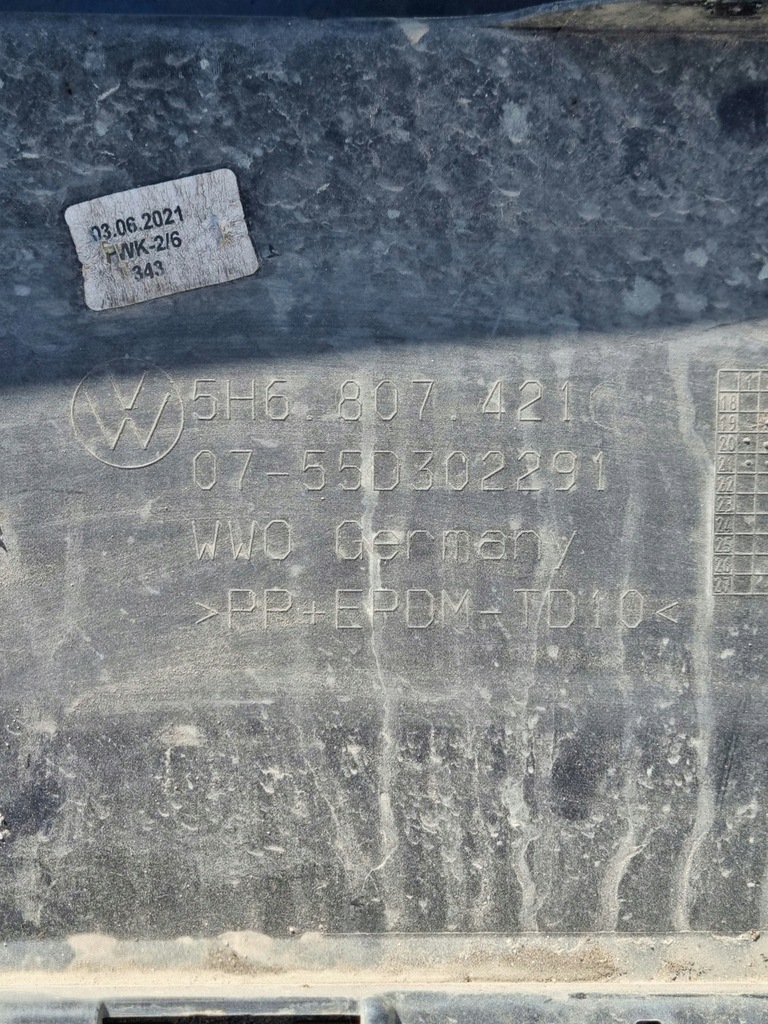 фото №8, Vw golf 8 viii 5h6 gti бампер задний задняя