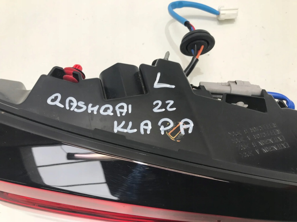 фото №13, Nissan qashqai iii 3 j12 2022 лампа лампы задняя комплект левая правое