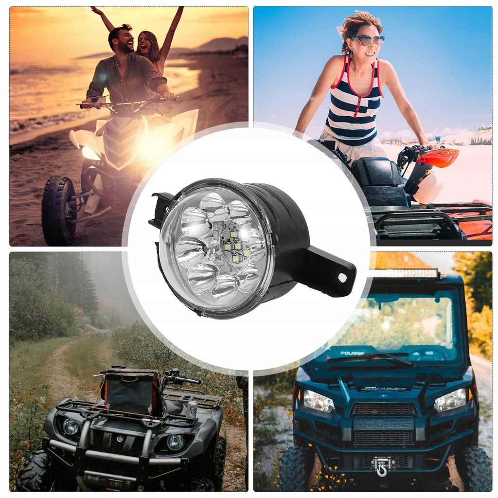 фото №2, Малий фара bull лампа лобове led фара atv