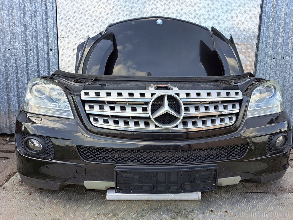 фото №7, Mercedes ml w 164 перед kompletny капот бампер