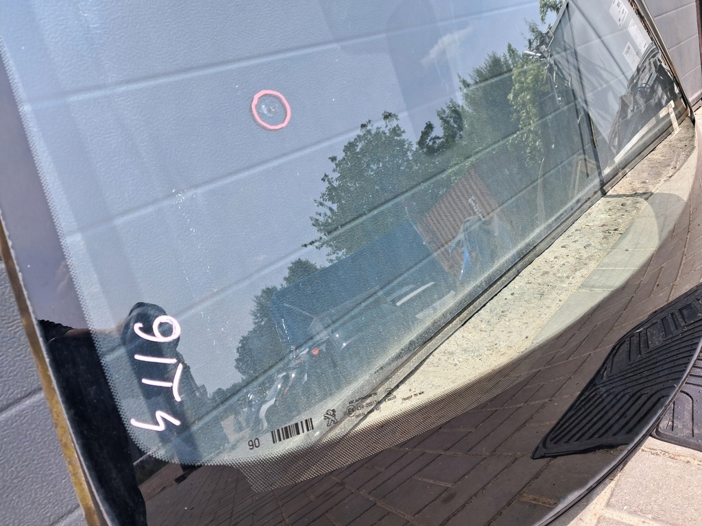 фото №6, Peugeot 308 ii t9 стекло лобовое передняя оригинал 2013 скол