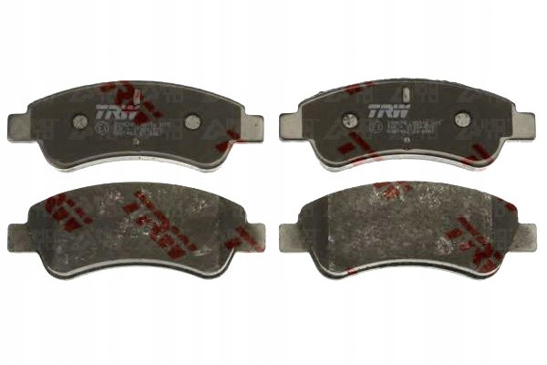 фото №1, Trw gdb1463 набір гальмівних колодок гальмівних, гальма дискові