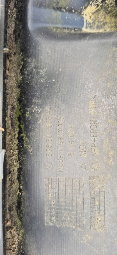 Vw golf vii tcr бампер задняя задний 5g6807421bk Цена